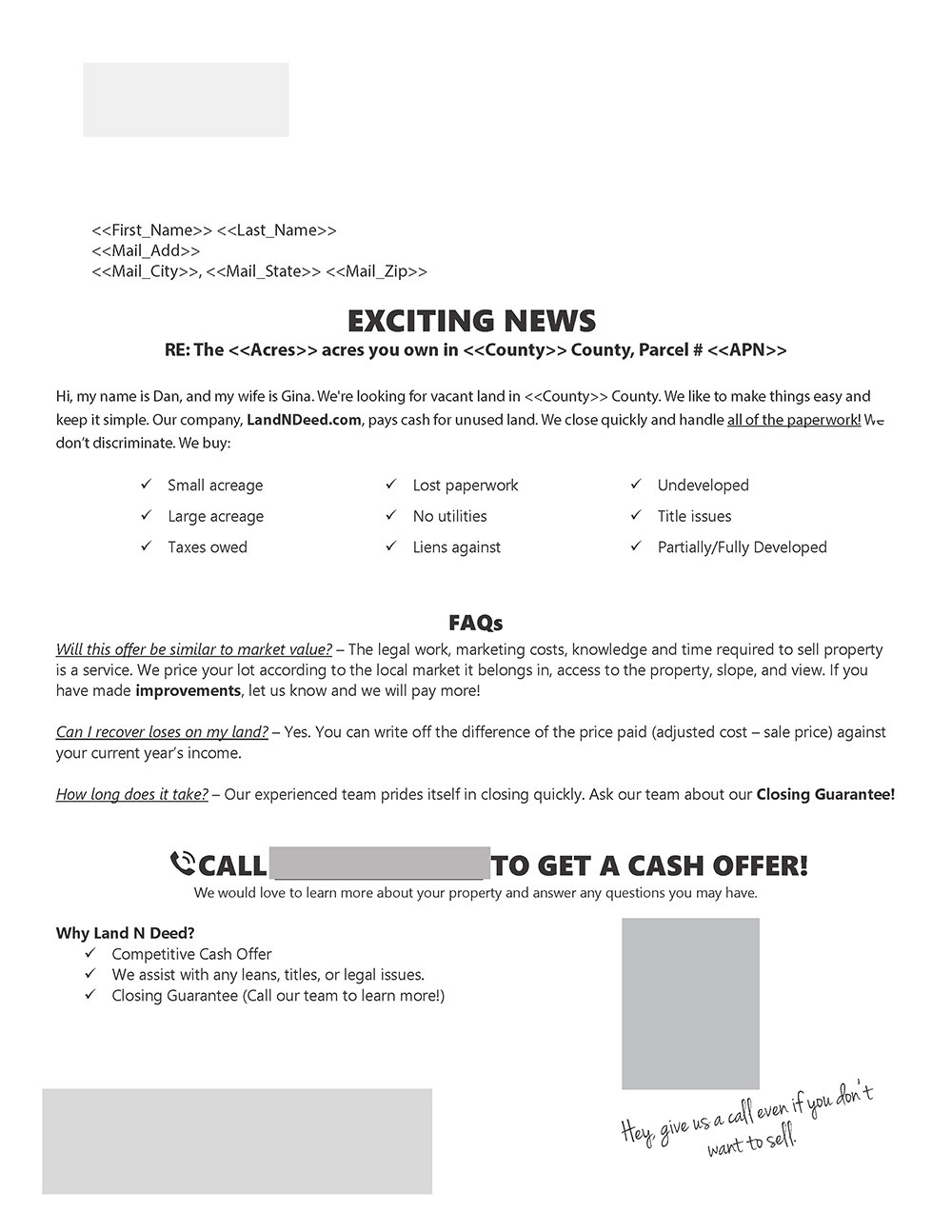 Land Investment Company, Murrieta, CA