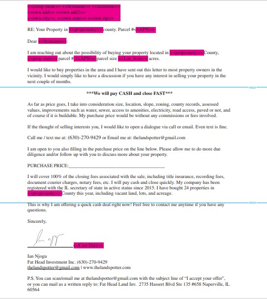 Land Investor, Naperville, IL