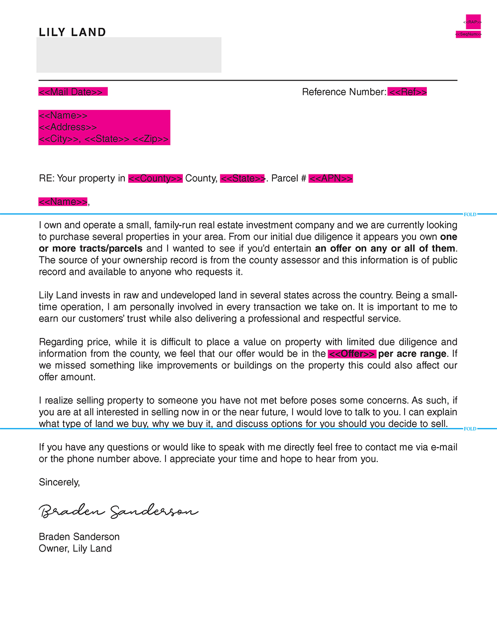 Land Investor, Denver, CO