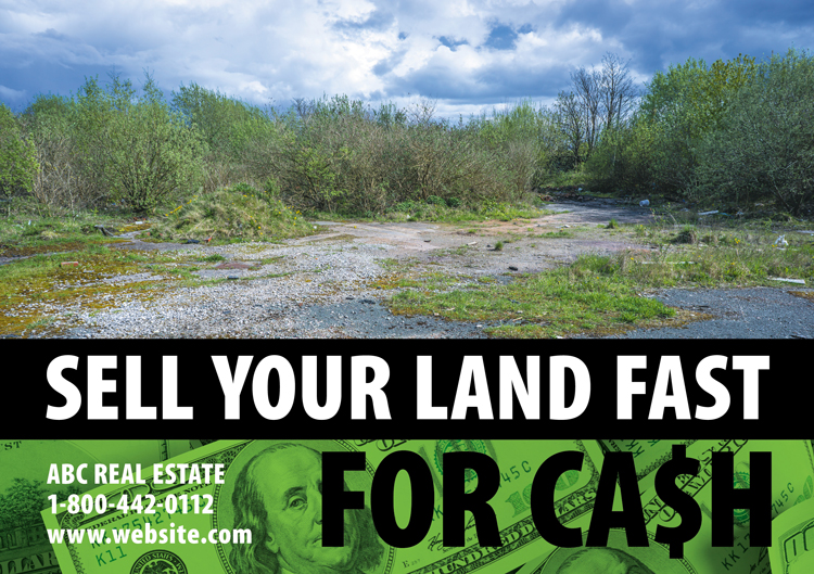 Land Investor Postcard