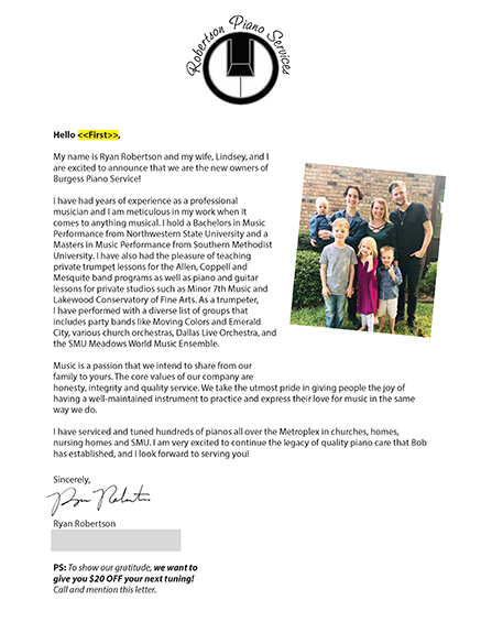 Robertson Piano Services