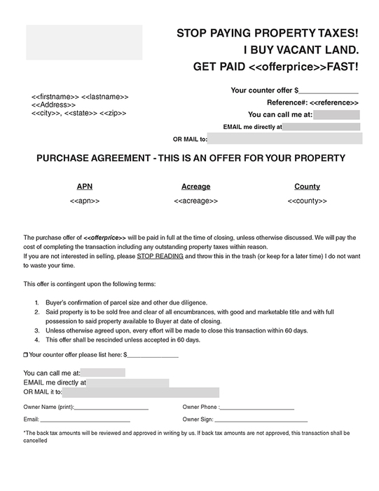 Land Investor, Tampa, FL